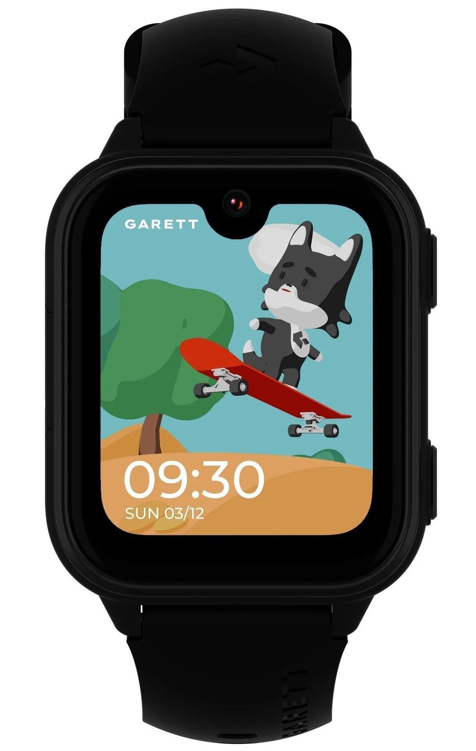 Smartwatch dziecięcy Garett Kids Vibe 4G czarny. Smartwatch dziecięcy Garett. Smartwatch Garett dla dziecka. Zegarek z GPS dla dziecka. Smartwatch dla dziecka na prezent..jpg